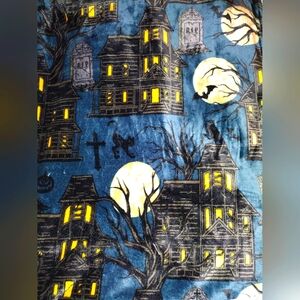 Haunted House Goth Halloween throw
